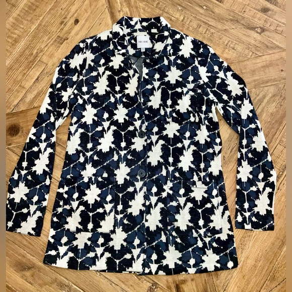 Nic + Zoe Mosaic Mix Knit Blazer - NWT - Size Small - Picture 6 of 14